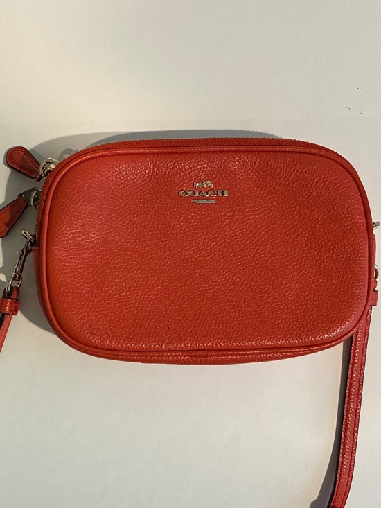 Coach Handbags - Coach | Small Cross Body Purse | Orange